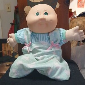 Vintage Cabbage Patch Kids Dolls,grn.eyes, 14 In.